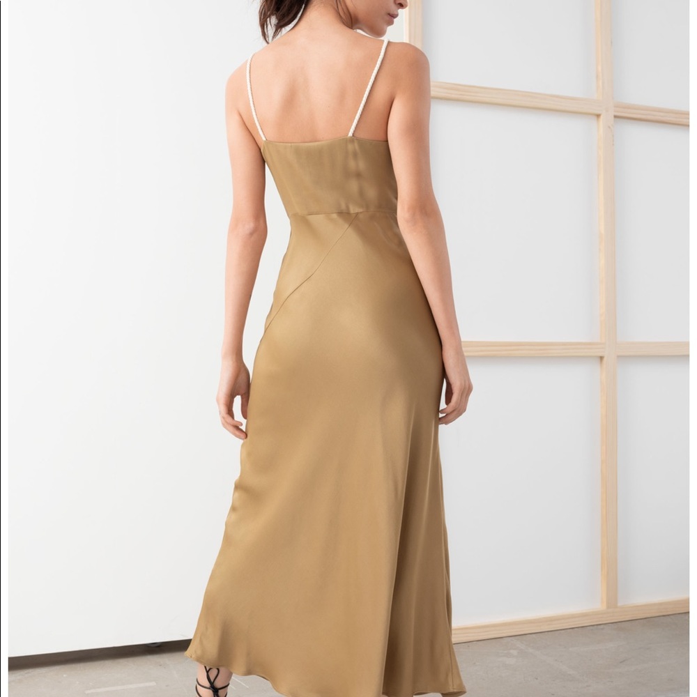 & Other Stories Rope Strap Midi dress - Picture 3 of 8